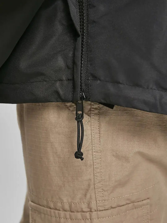 Sommerjacke Wasserdicht und Winddicht Black
