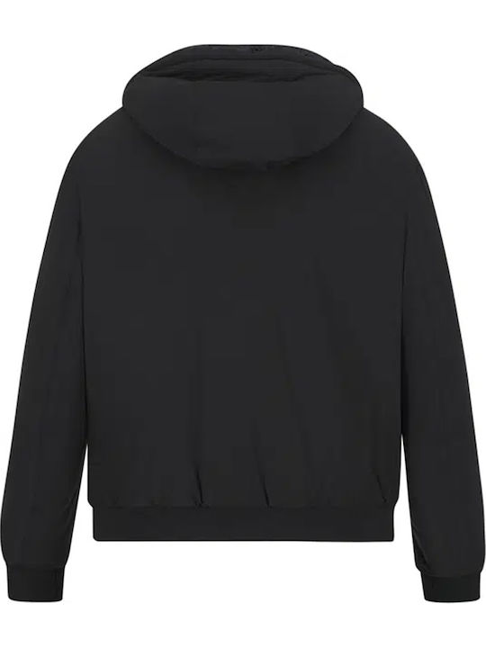 Boss Водоустойчиво черно яке Puffer