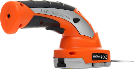 Kraft & Dele KD5130 Foarfecă de Tuns Gard Viu cu Baterie de 3,6 V și Lungimea Lamei de 12 cm