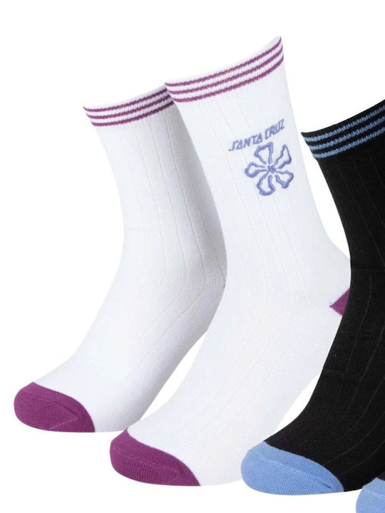 Santa Cruz Christmas Socks Black 2Pack