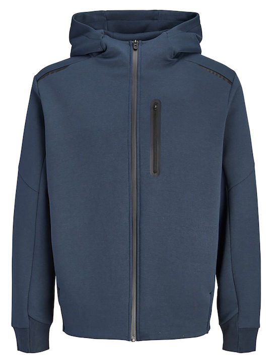 Jcofusion Hoodie Zip-Up Outer Space Dark Blue