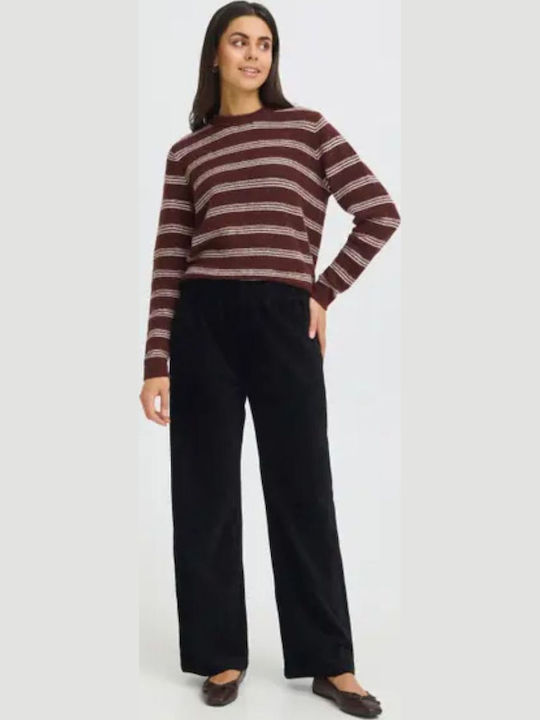 Pantaloni Largi De Damă Negri