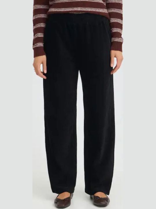 Pantaloni Largi De Damă Negri