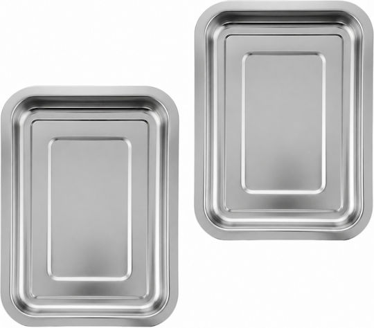 Ruhhy Подредба Рязане На Повърхности За Хляб От Бамбук Кафяв 40x28.5см 2 Бройки