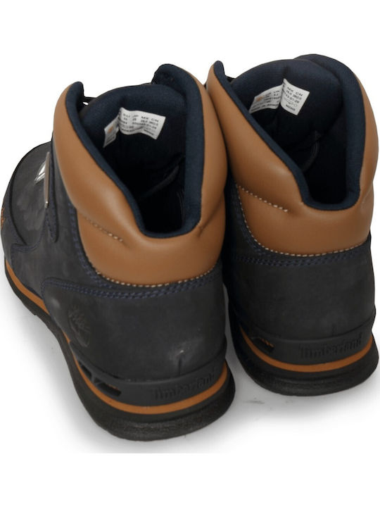 Euro Rock Mid Ανδρικά Μποτάκια Navy Μπλε