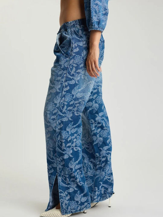 Pantaloni Jeans pentru Femei cu Croială Relaxed