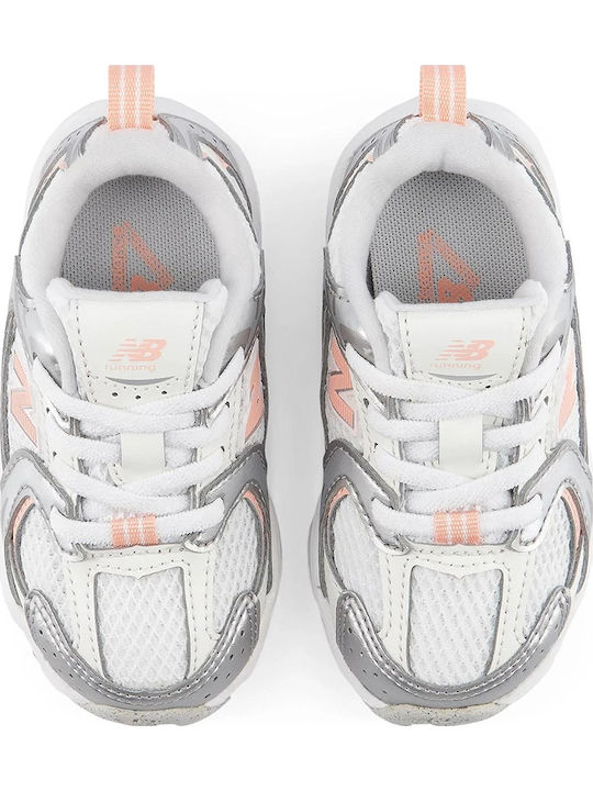 530 Παιδικά Sneakers Ασημί