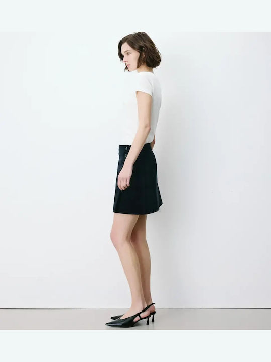 Adele Ψηλόμεση Mini Φούστα Φάκελος Blue