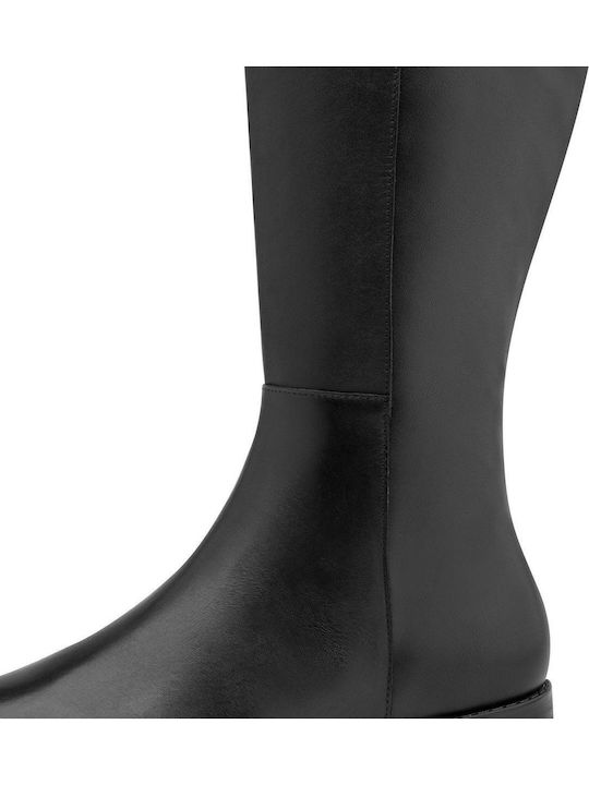 Damenstiefel Über dem Knie Schwarz