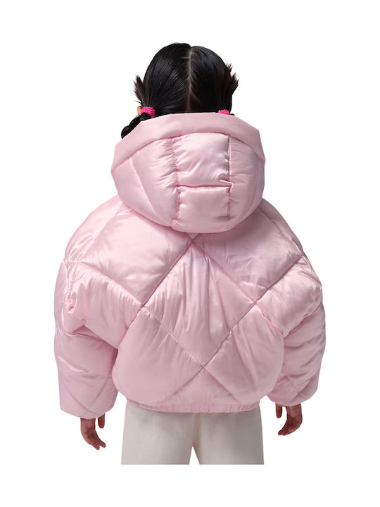 Nike Jdg Diamon Kids Sports Jacket Short Pink