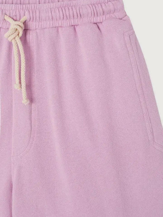 Capri-Fleece-Jogginghose Braun