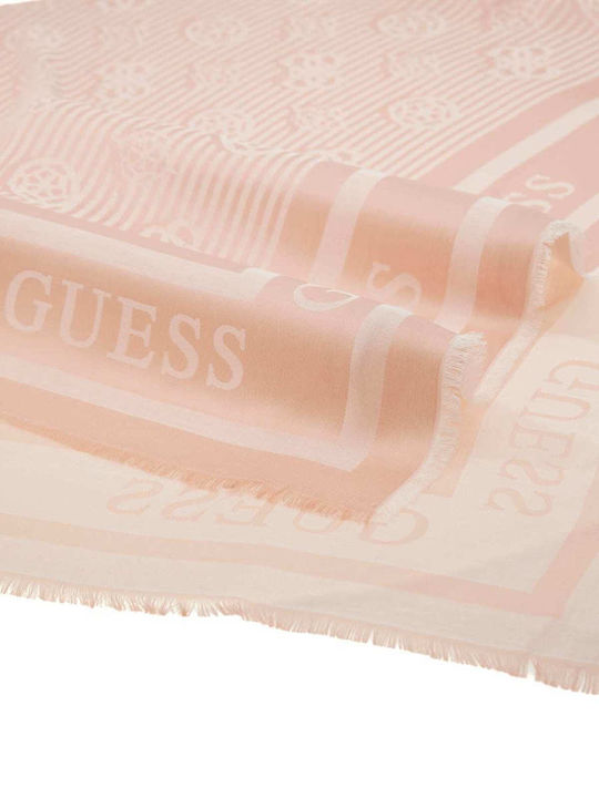 Guess Women's Pink Scarf