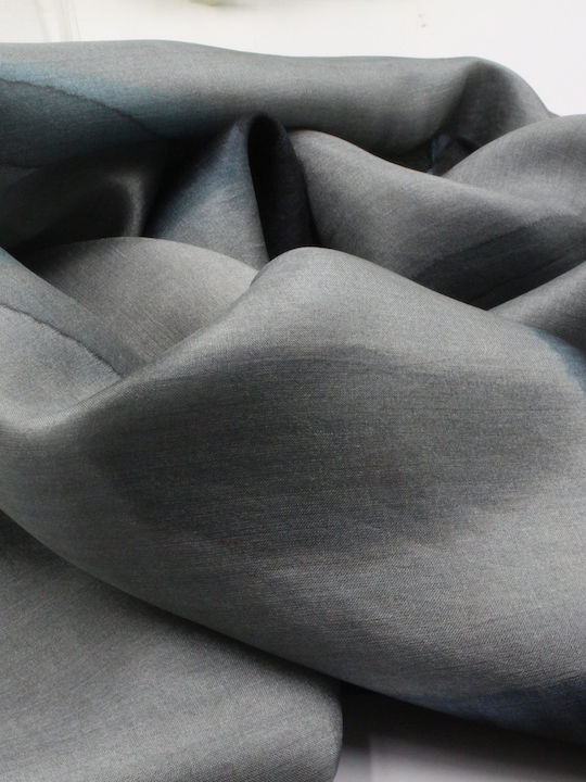 Women's Black Silk Scarf