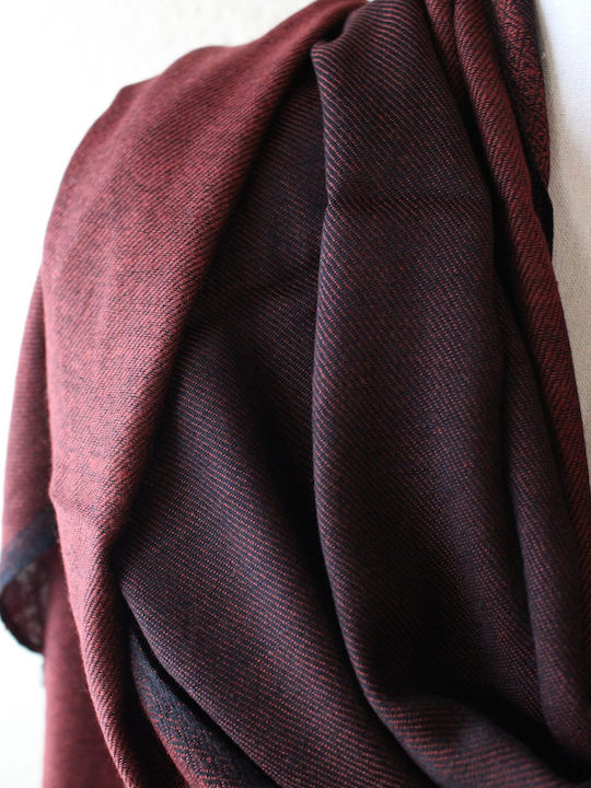 Women's Black Silk Scarf