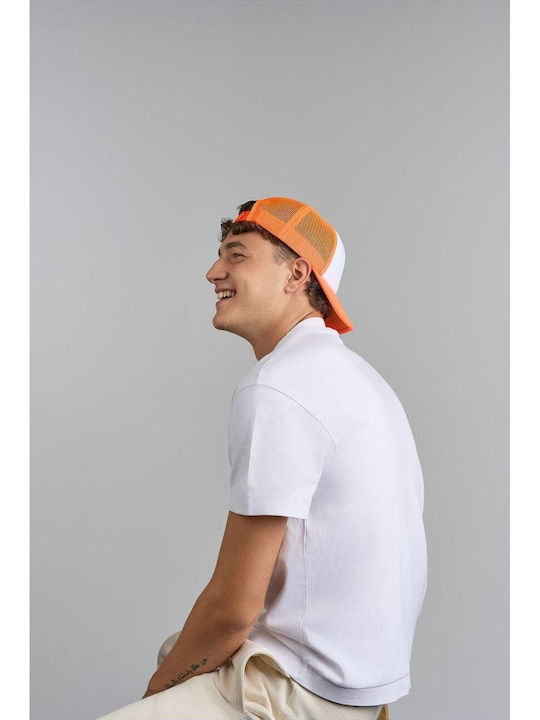 Fünfpanel-Cap Mit Netz und Schaumstoff S-Rapper Atlantis Weiß Fuchsia Fluoreszierend Fünfpanel-Cap Mit Netz und Schaumstoff S-Rapper Atlantis Weiß Fuchsia Fluoreszierend
