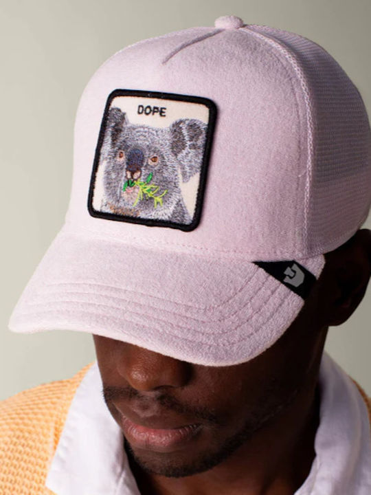 Goorin Bros Dusty Pink Koala Baseball Πετσετέ Καπέλο