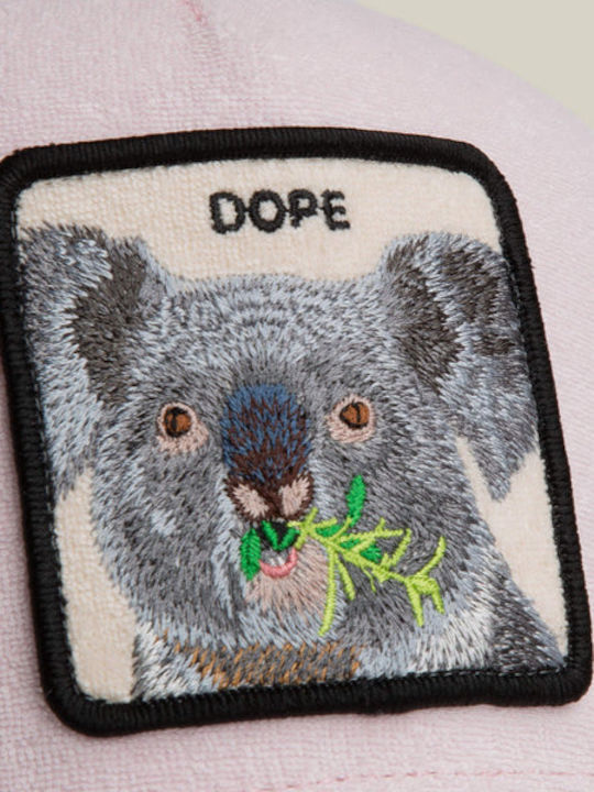 Goorin Bros Dusty Pink Koala Baseball Terry Καπέλο