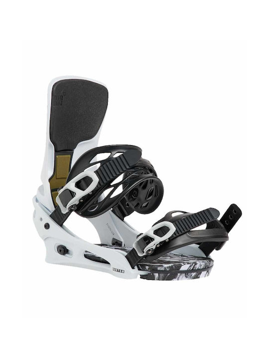 Burton Cartel X Re:Flex Legături Snowboard pentru Bărbați Albe