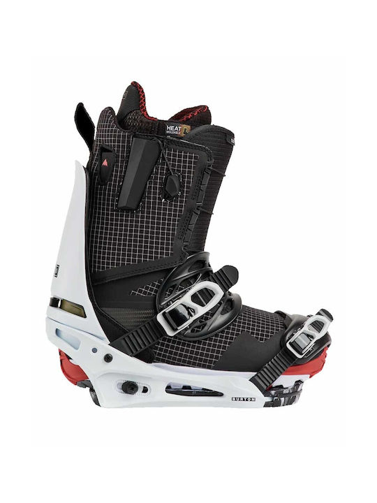 Burton Cartel X Re:Flex Legături Snowboard pentru Bărbați Albe