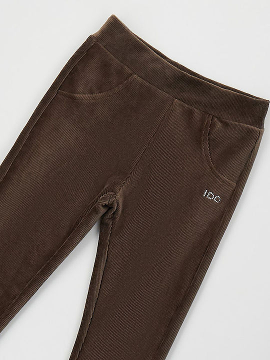 Colanți Lungi pentru Copii Dark Brown