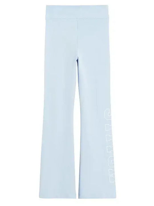 Kids Long Blue Leggings