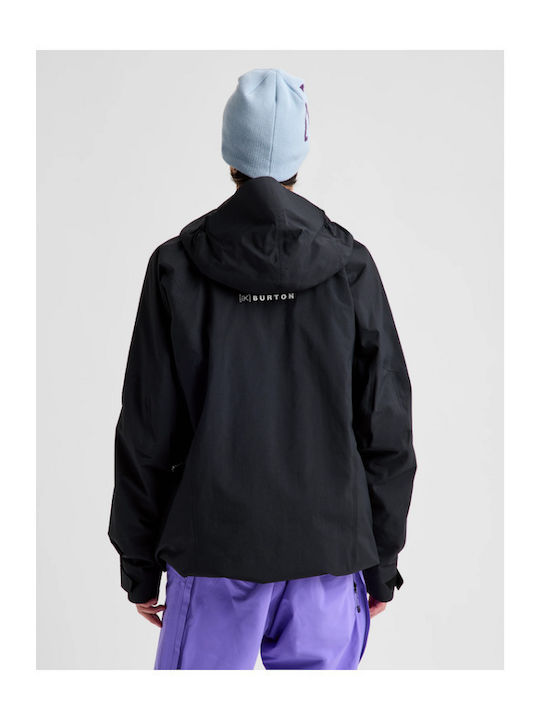 Burton 307571-A04 Ανδρικό Μπουφάν Gore-Tex για Σκι & Snowboard Μαύρο