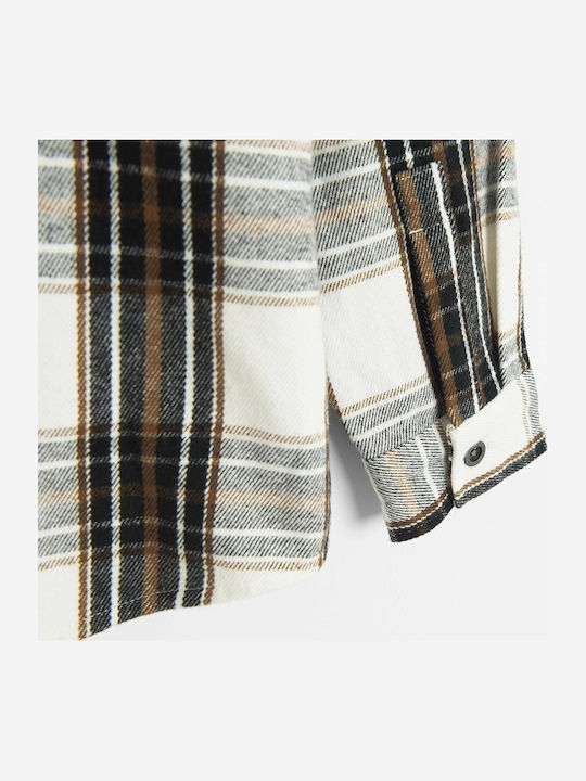 Kinderhemd Langärmelig Braun