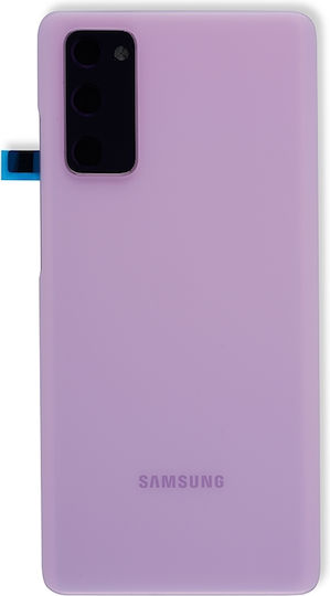 Backcover-Glas Kameralinse Samsung Galaxy S20 Fe Service Pack Cloud Lavender
