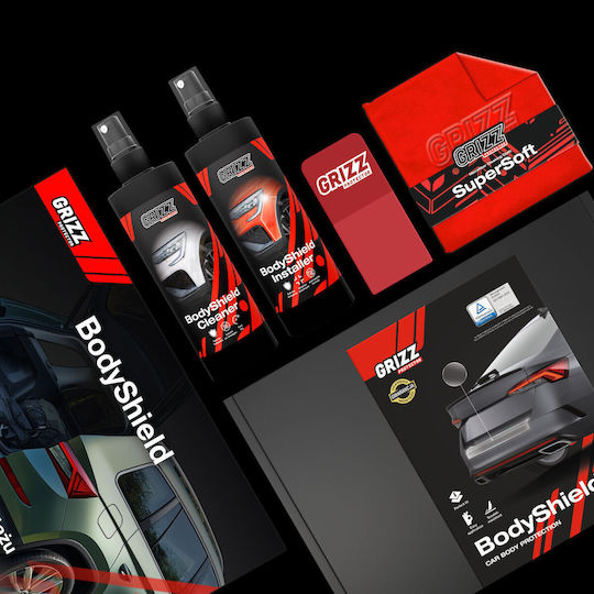 Transparent Protective Film Grizzglass Bodyshield Headlights Audi A6 C9 Avant 2025-2026 2in1