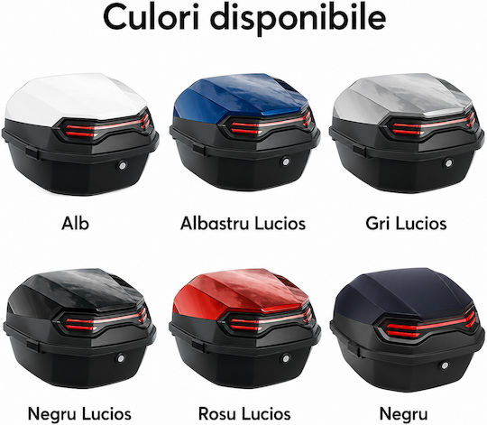 FIXATO Topcase pentru Motocicletă Albastru