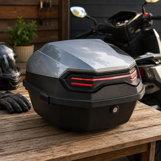 FIXATO Topcase pentru Motocicletă Gri