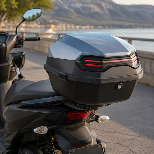 FIXATO Topcase pentru Motocicletă Gri