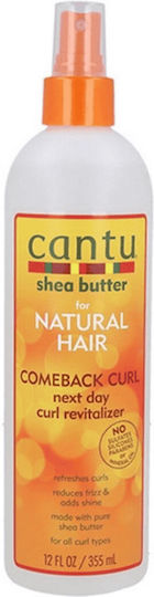 Cantu Shea Butter Comeback Curl Next Day Curl Refresher για Ελαφρύ Κράτημα 355ml