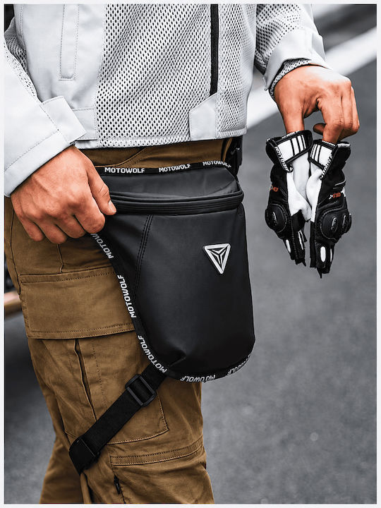 Motowolf Rockbros Reitrucksack Schwarz