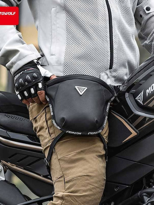 Motowolf Rockbros Reitrucksack Schwarz