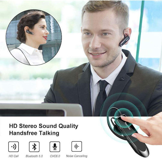 NewBee Căști Bluetooth Handsfree In-ear Negru