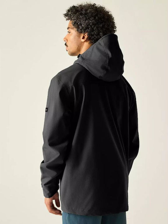 Regatta Oklarna Waterproof Hunting Jacket Black