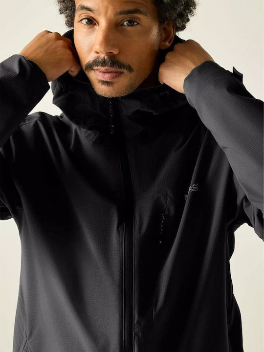 Regatta Oklarna Waterproof Hunting Jacket Black