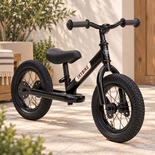 Trybike Детски велосипед за баланс Vintage Черен