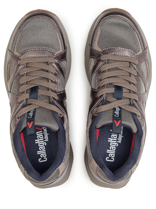 Γυναικεία Sneakers Μπρονζέ