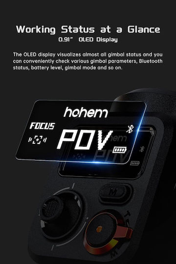 Hohem Handy-Gimbal mit 18 Stunden Laufzeit