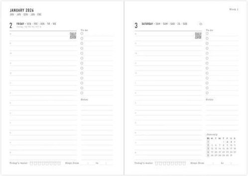Letts Inspire Tageskalender A5 2027