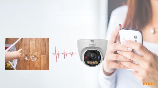Imou PS8E IP Κάμερα Παρακολούθησης Full HD+ 5MP Αδιάβροχη με Μικρόφωνο και Φακό 2.7-13.5mm