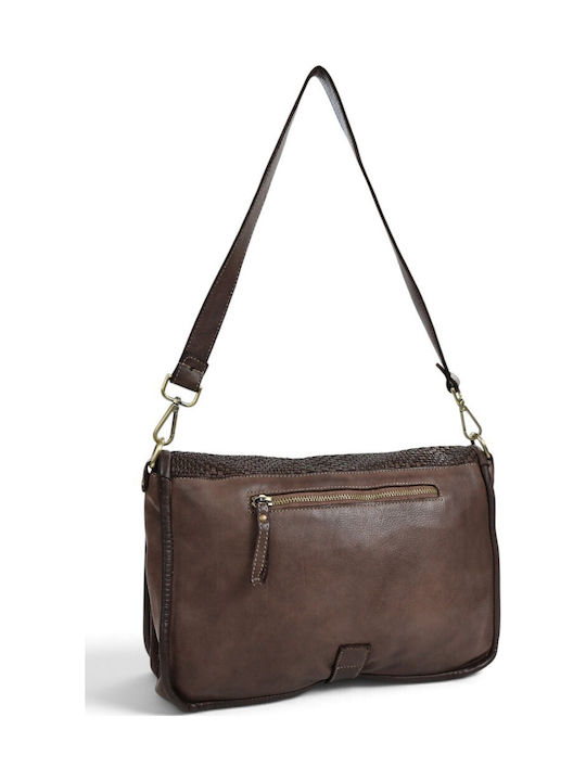Tabac Brown Leather Men's Messenger Bag