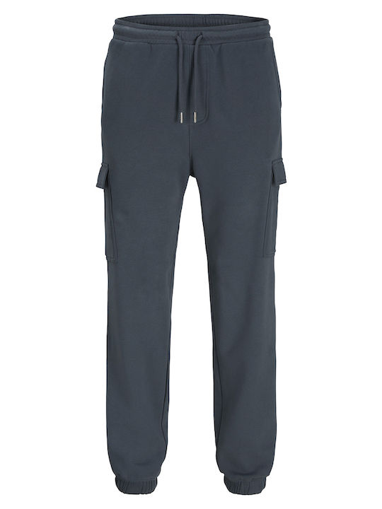 Jack & Jones Pantaloni de Trening Cargo cu Elastic Turbulence Darkgray