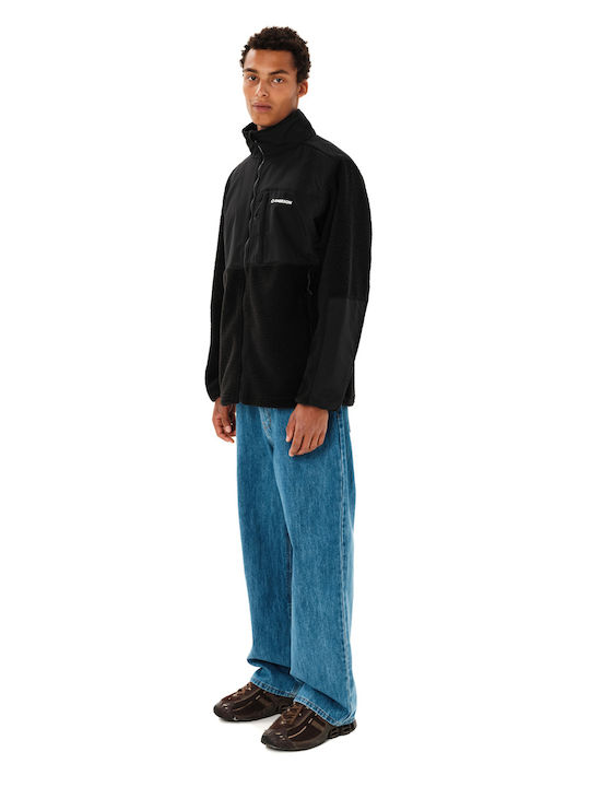 Herren-Fleecejacke Schwarz