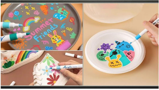 Professionelle Acrylmalstifte Set mit 48 Farben