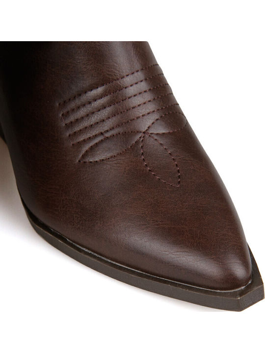 Damenstiefel Cowboy Braun