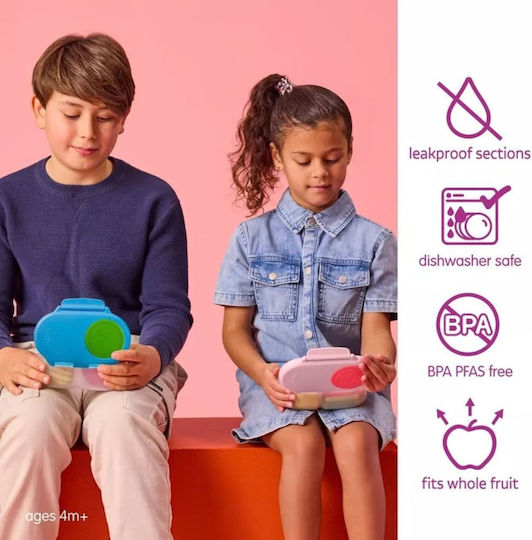 B.Box Mini Plastic Kids’ Food Container Purple