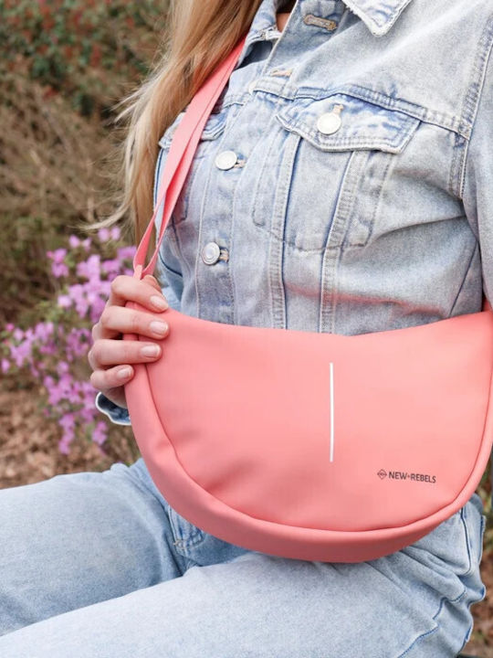 Damen-Hobo-Tasche Rosa